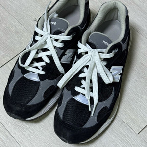 뉴발란스 992 Made in USA 블랙그레이 275