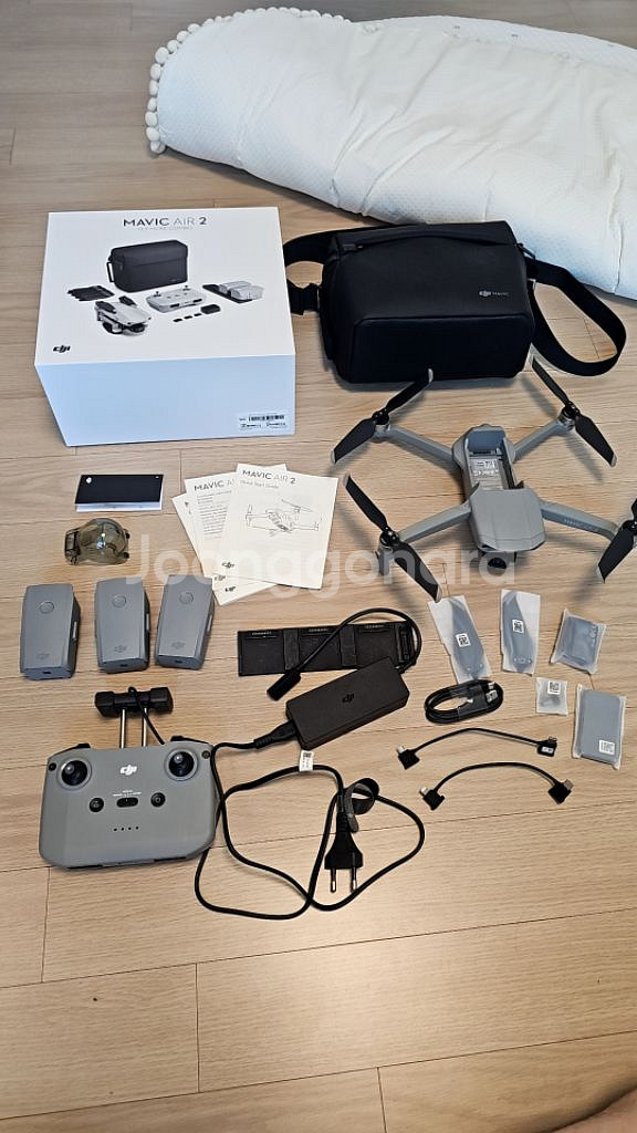초S급 DJI 매빅에어2 배터리3개 드론 drone m--0