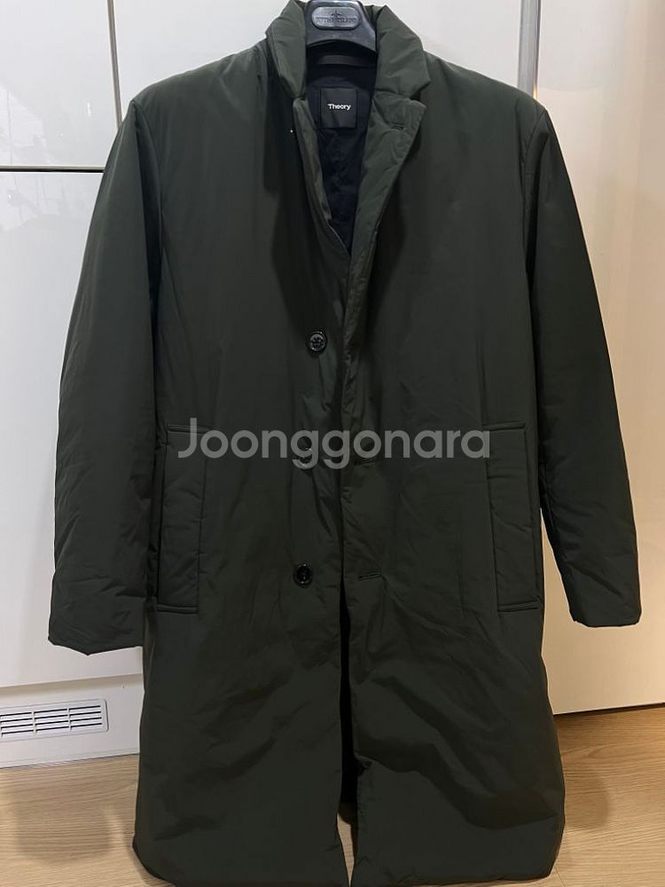 띠어리 덕다운 패딩코트 (새상품급)--0