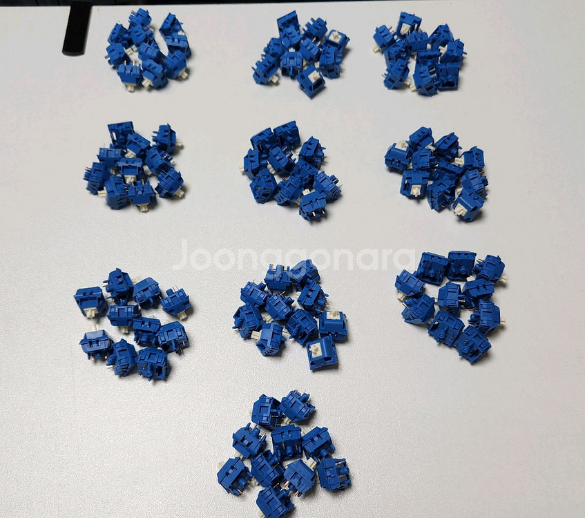 keygeek 창해축 커스텀키보드 스위치 100개--0
