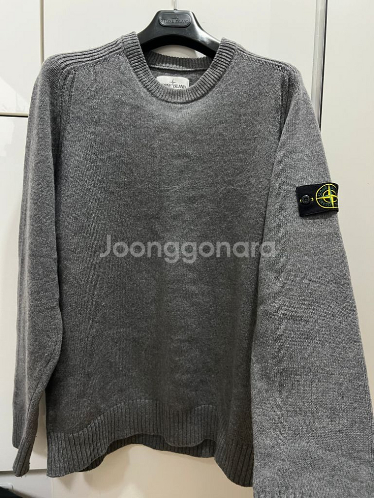 스톤아일랜드 차콜 니트 2xl (새상품급)--0