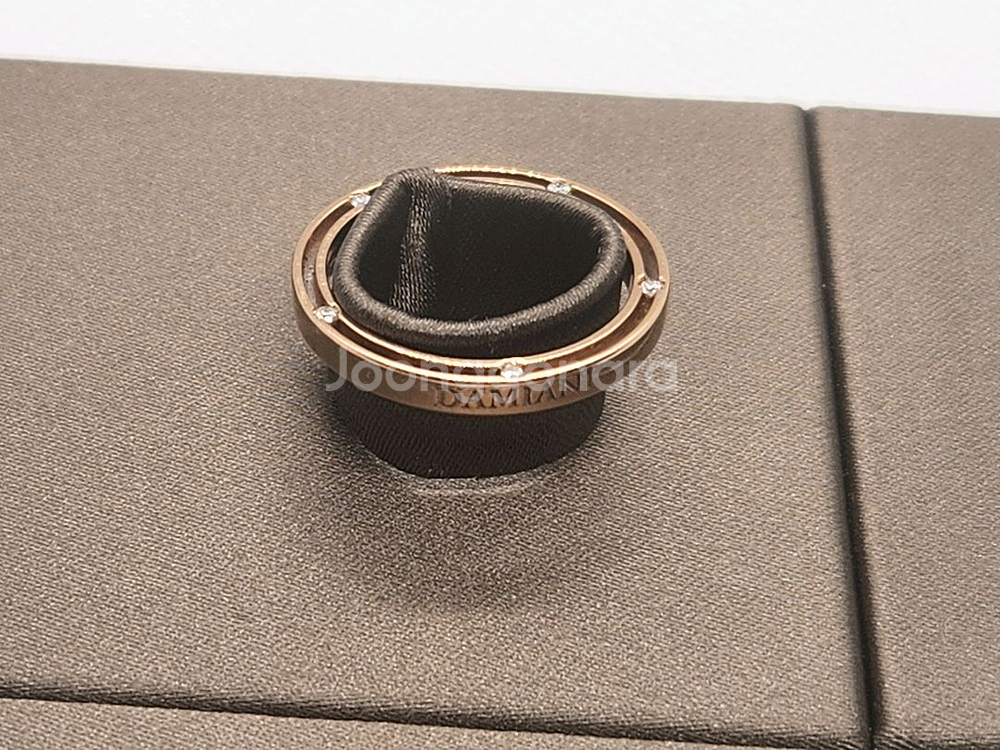 디사이드링 213만원 정품 다미아니 로즈골드 18K--0