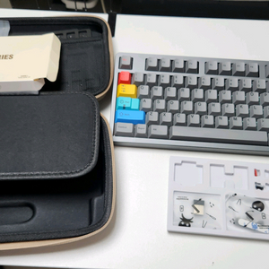 Qk80mk2 커스텀키보드 + gmk 듀얼샷