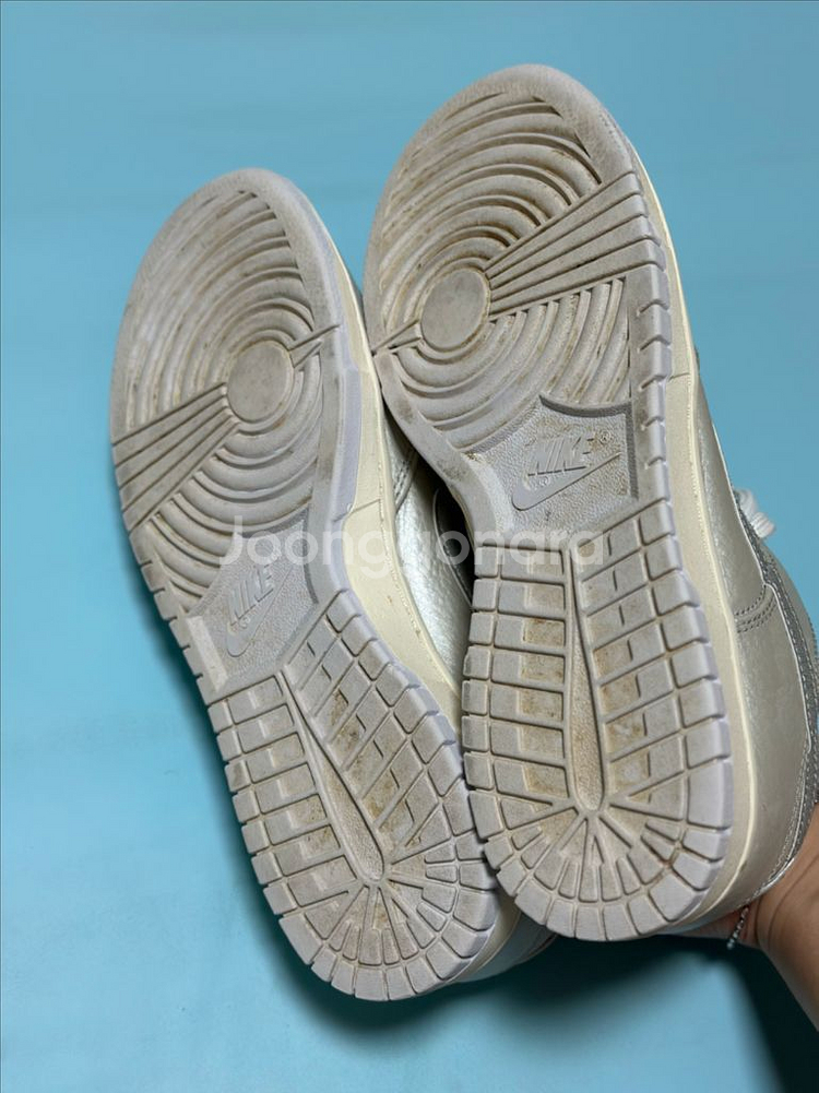 나이키덩크로우 메탈릭실버 (275)--8