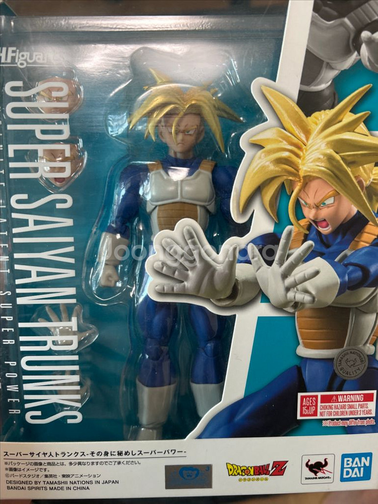 드래곤볼 shf 트랭크스 피규어--0