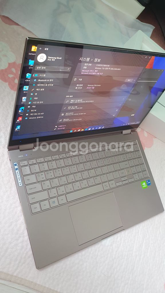 갤럭시북 플렉스2 360 미스틱브론즈 외장그래픽버전--4