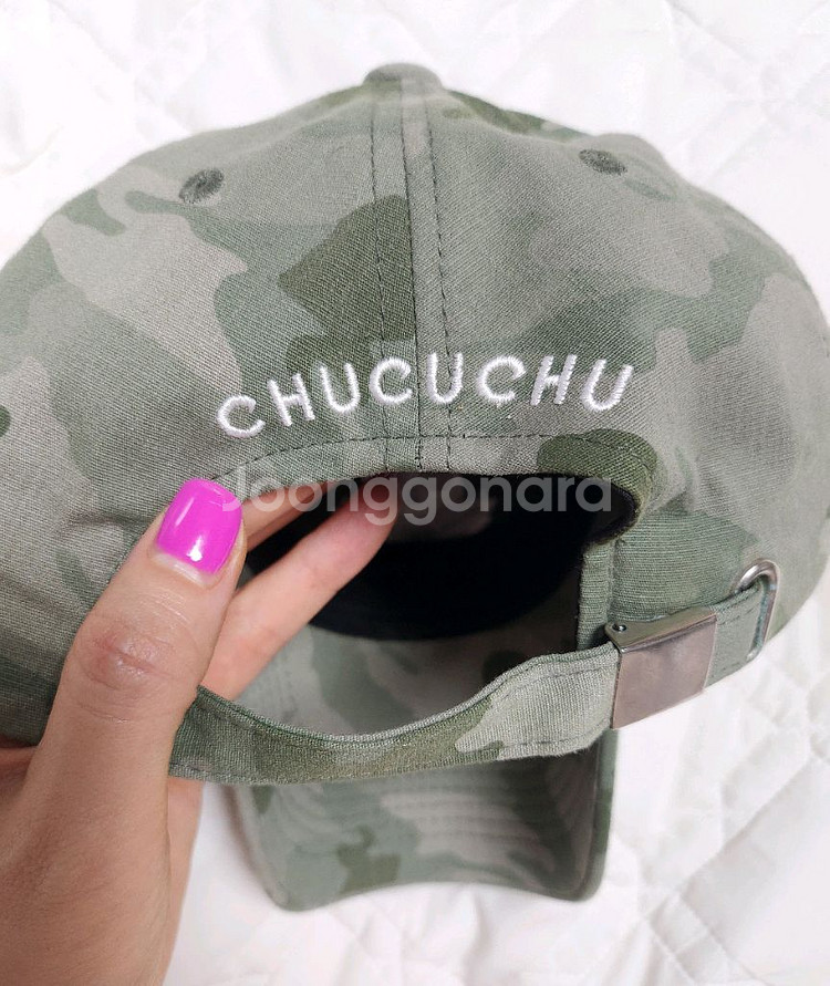 CHUCUCHU 카모플라쥬 모자--2