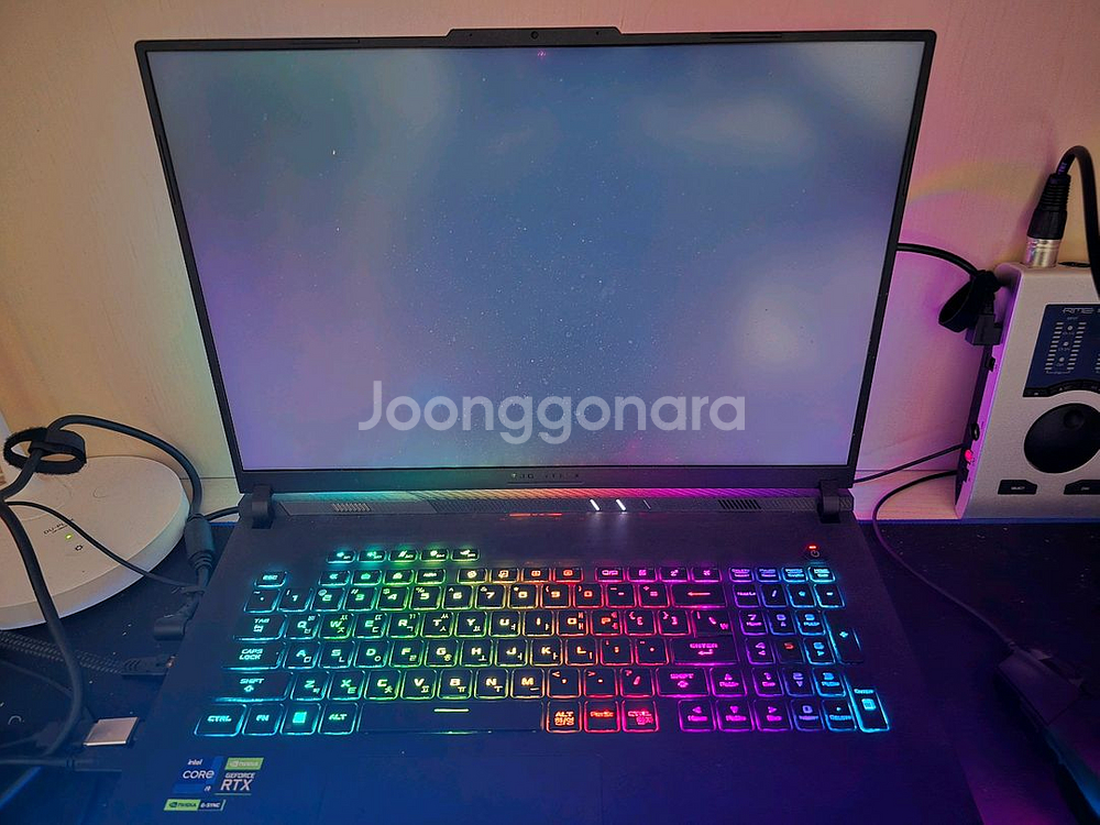 asus rog scar 4080 게이밍노트북판매합니다--0
