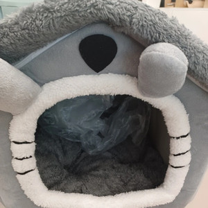 4계절 논슬립 강아지 지붕집 쿠션세트