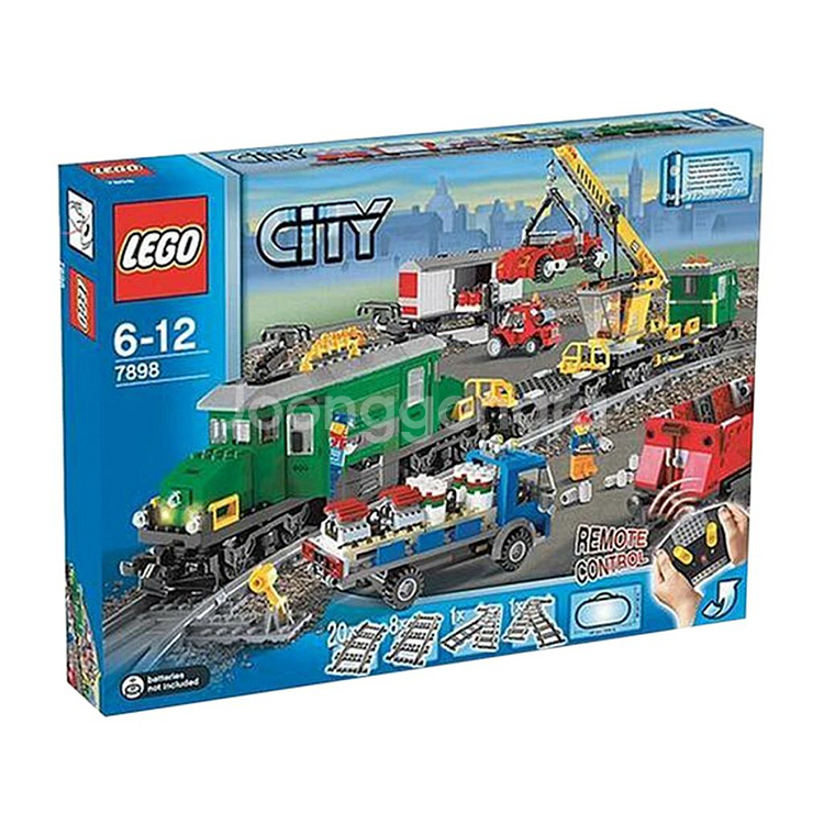 레고 시티 7898 기차 레일 세트--0