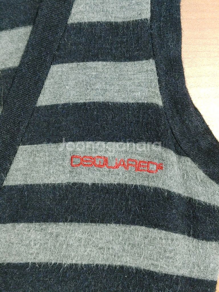 DSQUARED2 디스퀘어드2 여성 단가가 브이넥 민소--3
