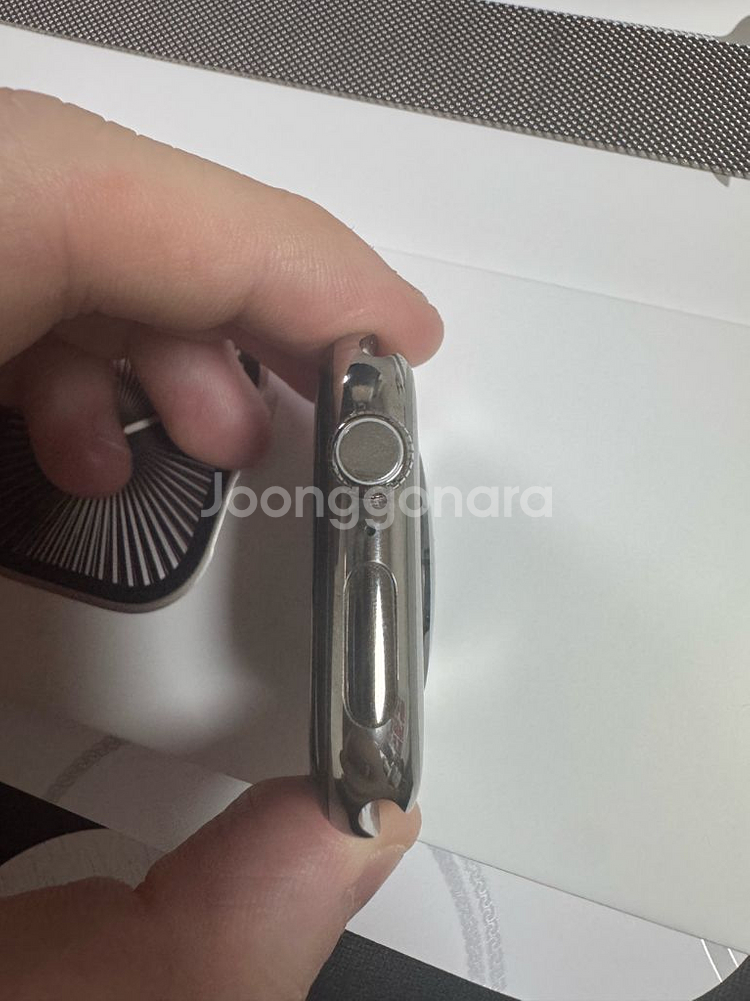 애플워치10 46mm 티타늄 내추럴--3