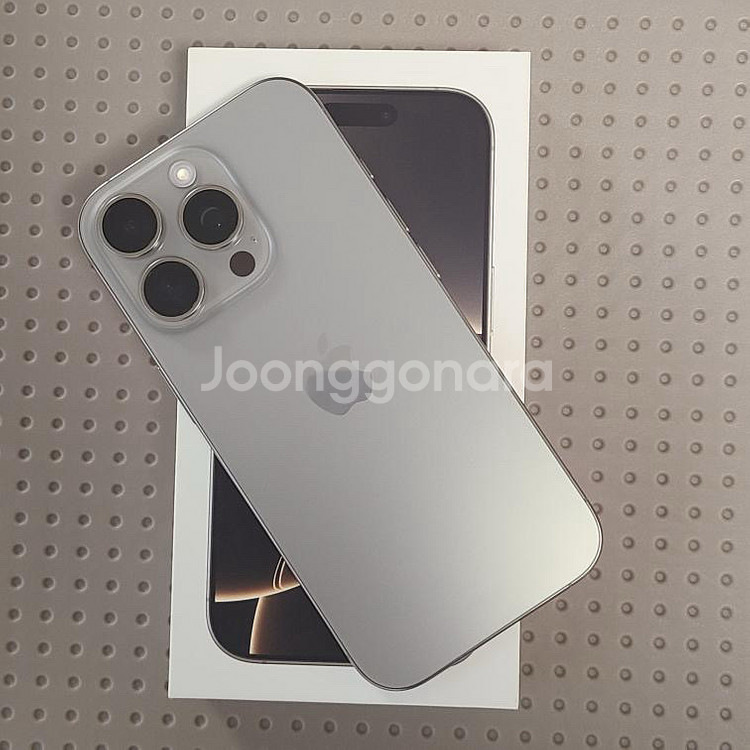 아이폰16프로 256GB 내추럴 티타늄--0