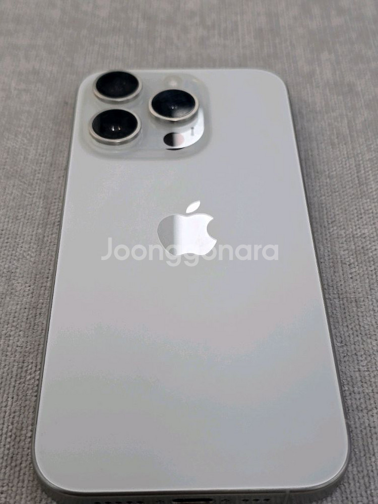 아이폰 15pro (128G) 흰색--0