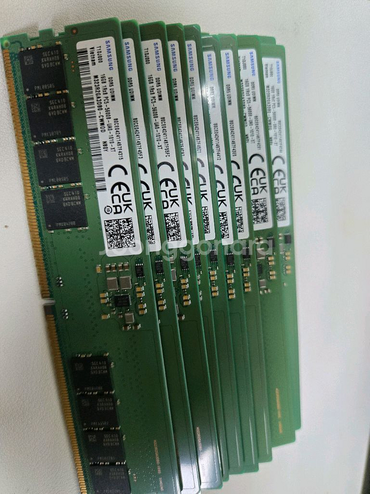 DDR5 16GB 5600 삼성 램 수량--0