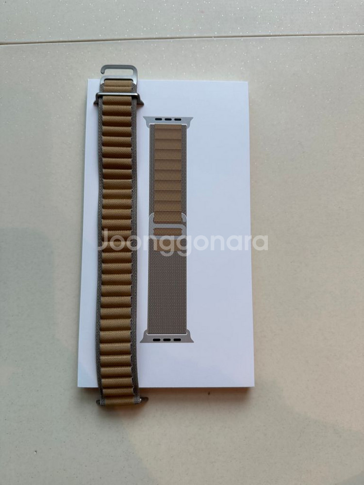 애플워치 49mm 알파인 루트 탠 새상품 판매합니다--0