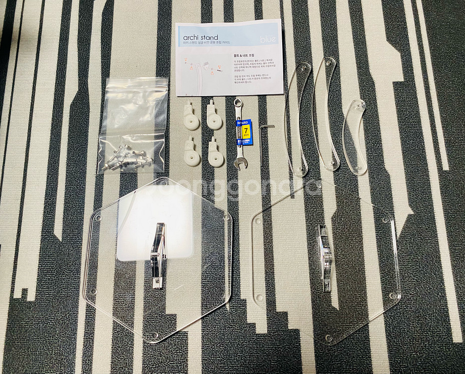 건담 메탈빌드 전용 아크릴 아키 스탠드 세트 팝니다--1
