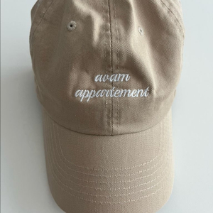 [브랜드] AVAM 아밤 볼캡 베이지