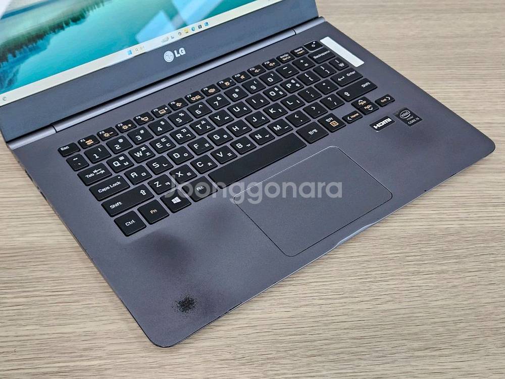 LG 그램 14인치 블랙 15년8월제조 노트북--1