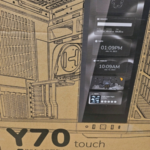 HYTE Y70 TOUCH 4K 다른케이스로 교환 판매