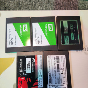 ssd<37>ssd120g 5개묶음