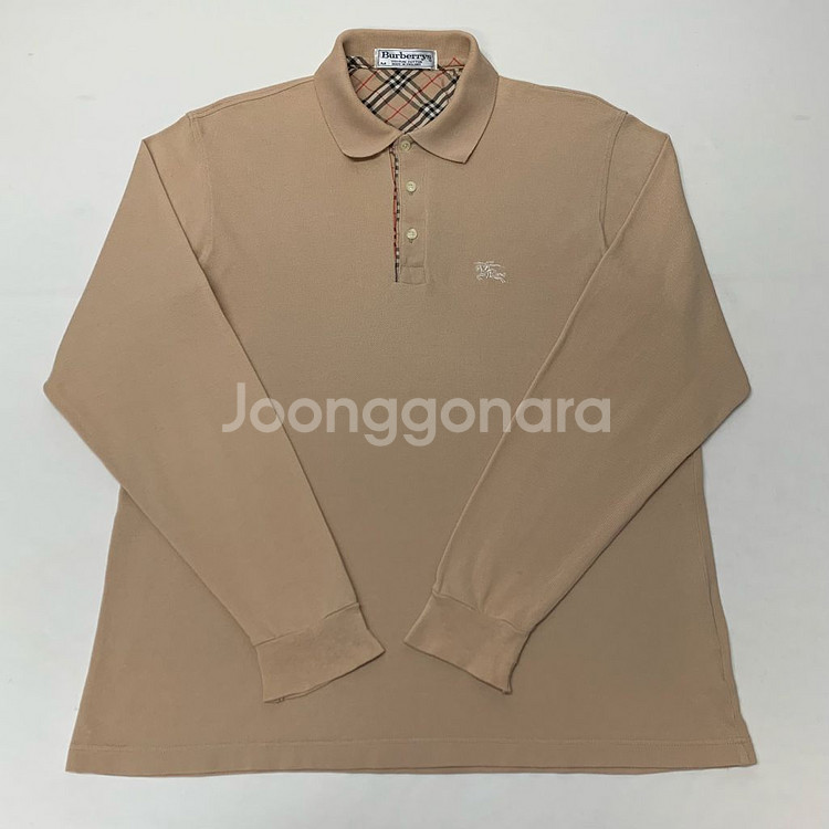 버버리 PK티 긴팔 카라티 (M)--0