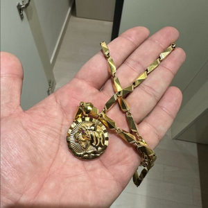 부산 양산 팬던트 포함 목걸이 18k