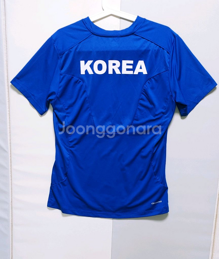 [L] 아디다스 국가대표 반팔티 블루385--0