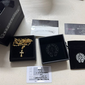 22k 크롬하츠 제작 목걸이