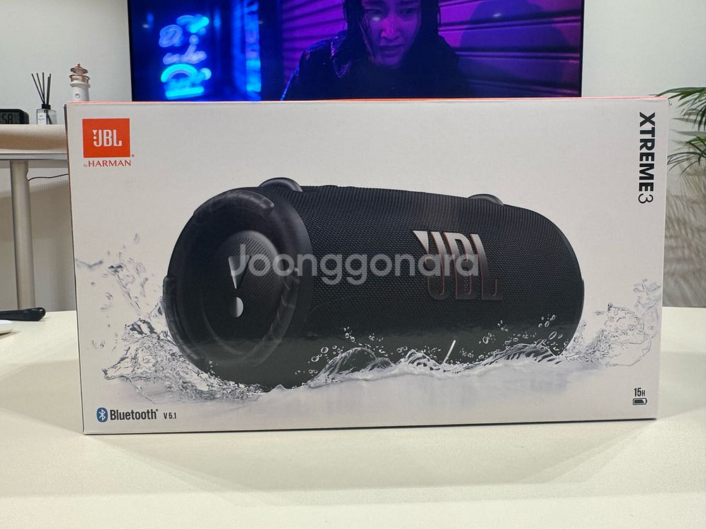 JBL 익스트림3 블루투스 스피커 판매합니다--1