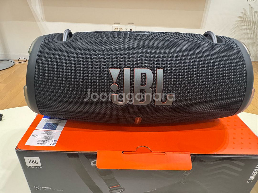 JBL 익스트림3 블루투스 스피커 판매합니다--4