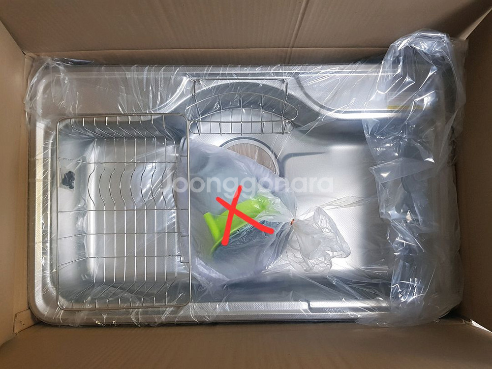 한샘이펙스(백조) 엠보 코팅 싱크볼--3