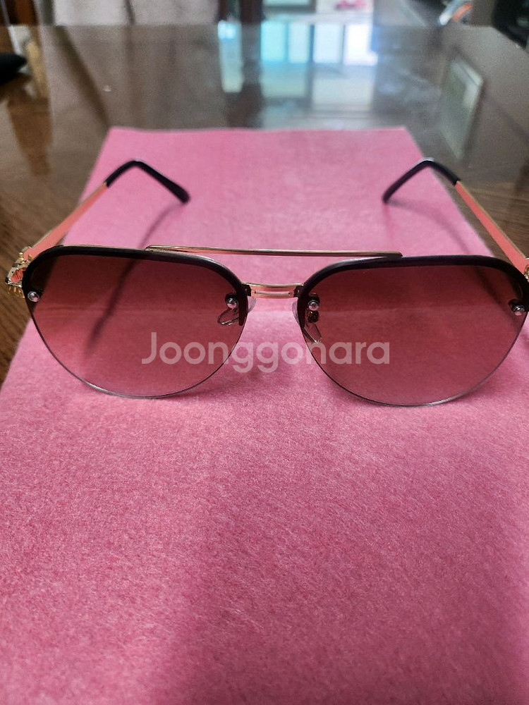 고급 골드브라운 선글라스(공용)--0