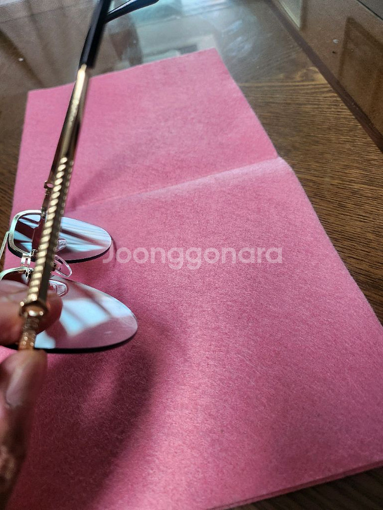 고급 골드브라운 선글라스(공용)--4