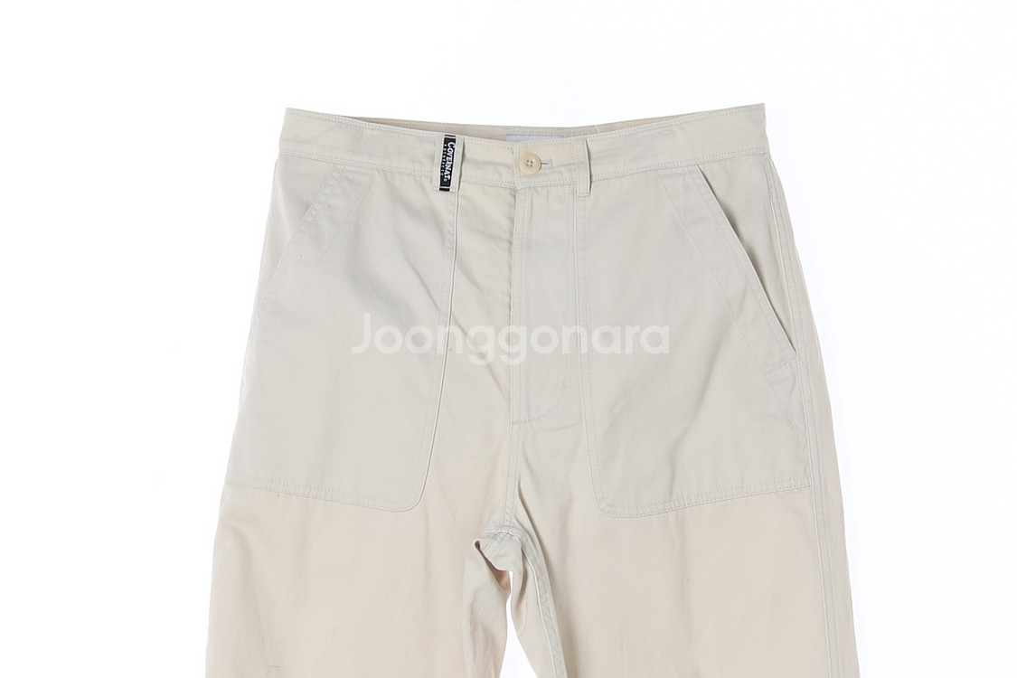 [M]커버낫 연베이지 빅포켓 치노팬츠--1