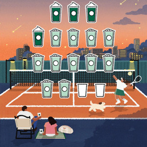 스벅 프리퀀시 교환 저 일반 2개 -> 님 미션1개