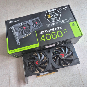 PNY RTX4060Ti OC 그래픽카드