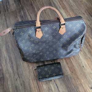 루이비통 정품 스피드35 반지갑 세트