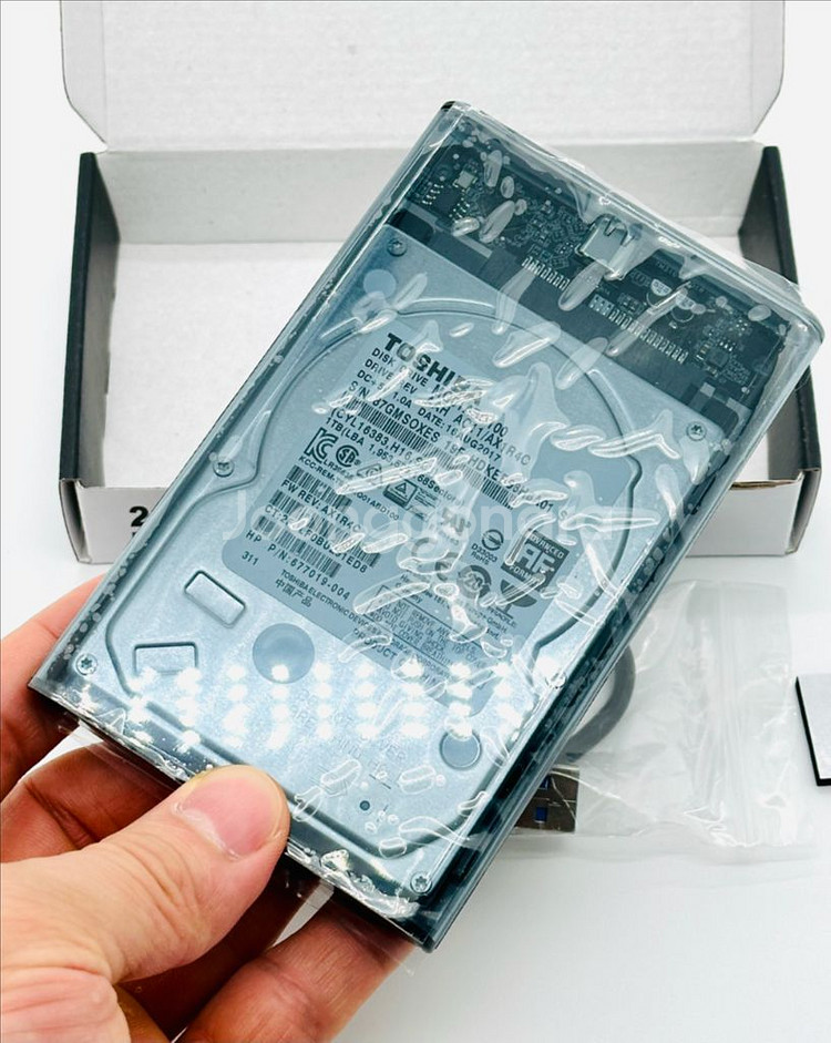 USB type-c 도시바5Gbps 고속외장하드 1tb--6