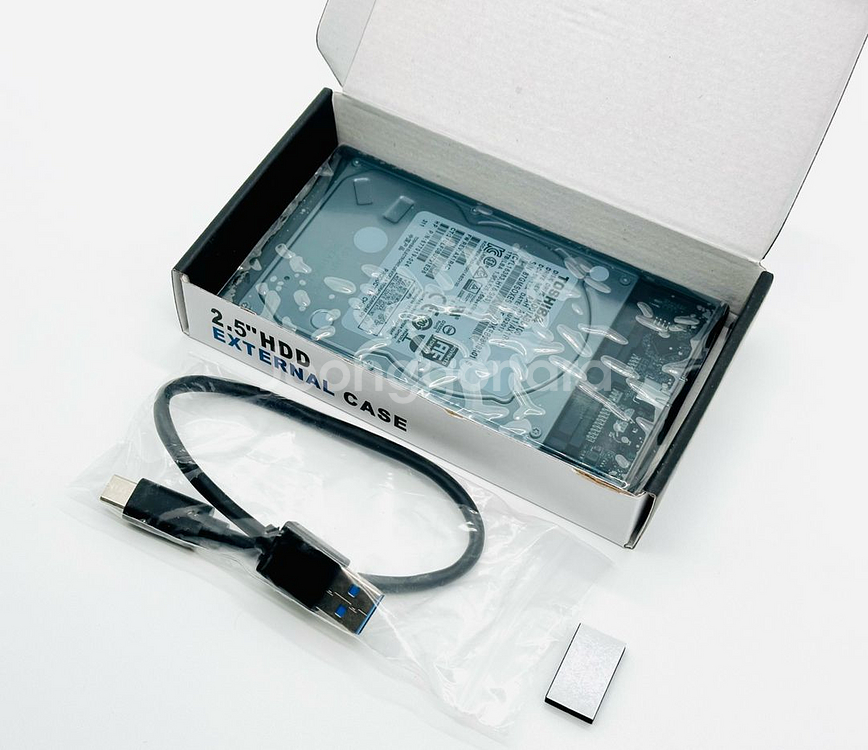 USB type-c 도시바5Gbps 고속외장하드 1tb--2