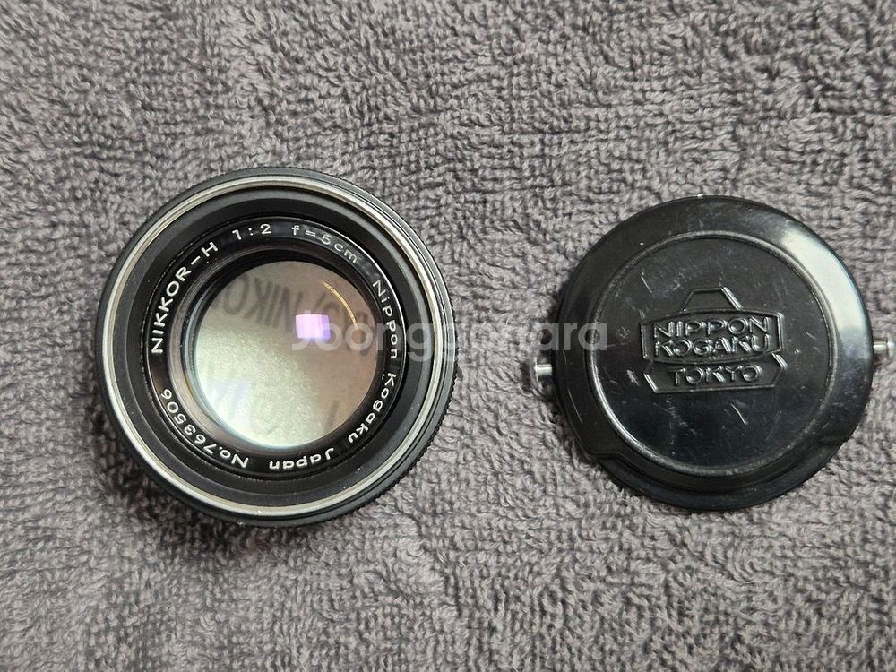 니콘 NIKKOR-H 5cm f2 s마운트 렌즈--0