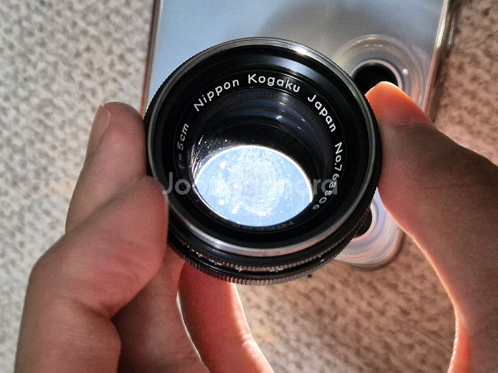 니콘 NIKKOR-H 5cm f2 s마운트 렌즈--2