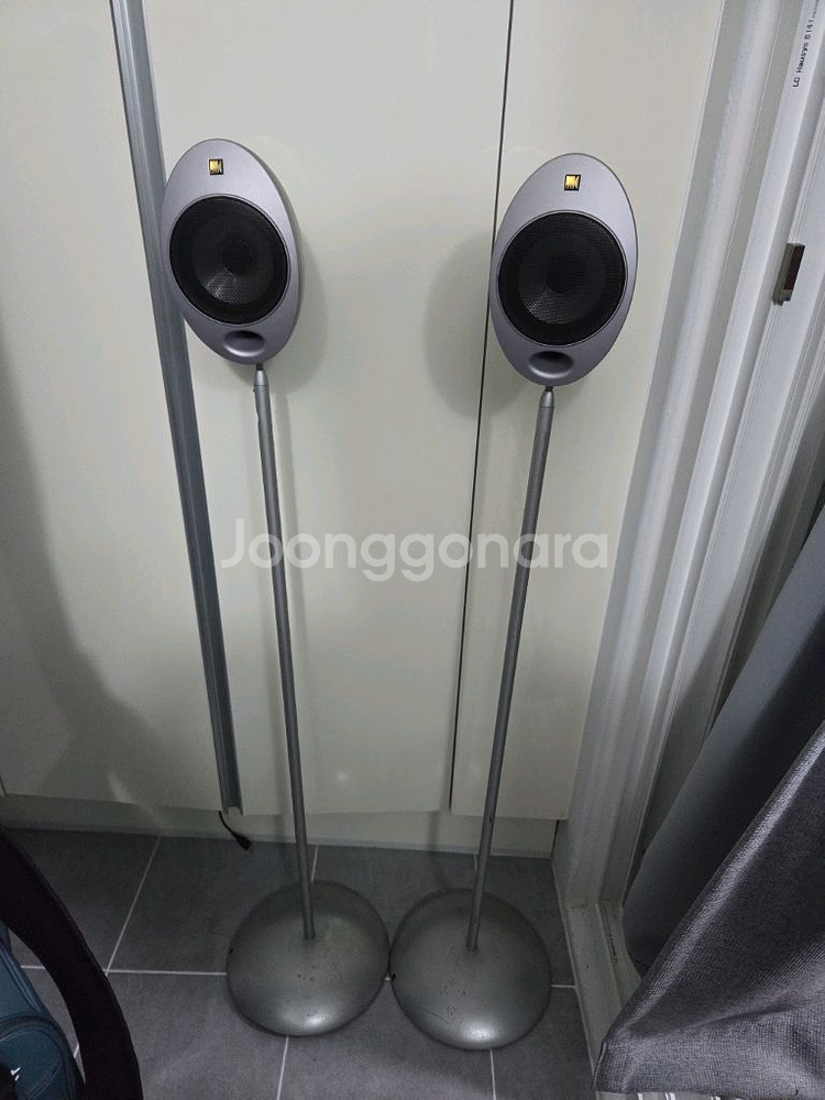 kef 타조알 1조와 psb 알파 센터 스피커--2