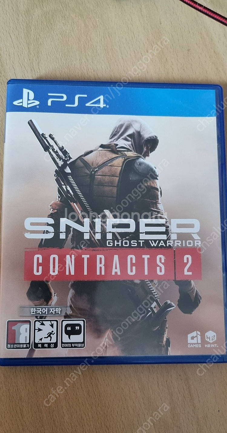 플스4 ps4 스나이퍼 콘트랙트2--0