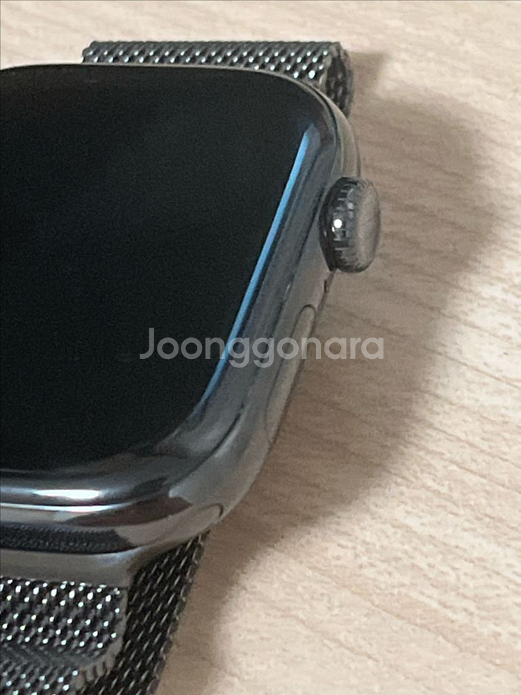 애플워치10 46mm 티타늄 슬레이트 정품밀레니즈루프--2