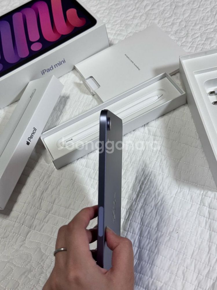 아이패드 미니6 퍼플 256gb wifi + 애플펜슬2--7