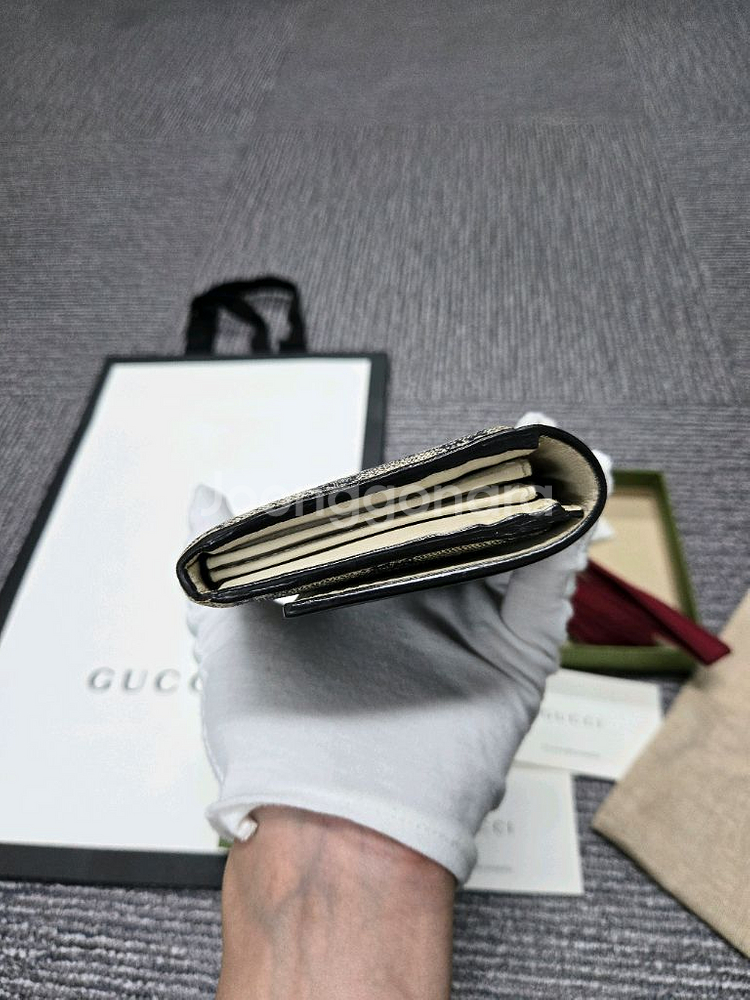 [A급][정품]구찌 에덴 플랩 장지갑--2