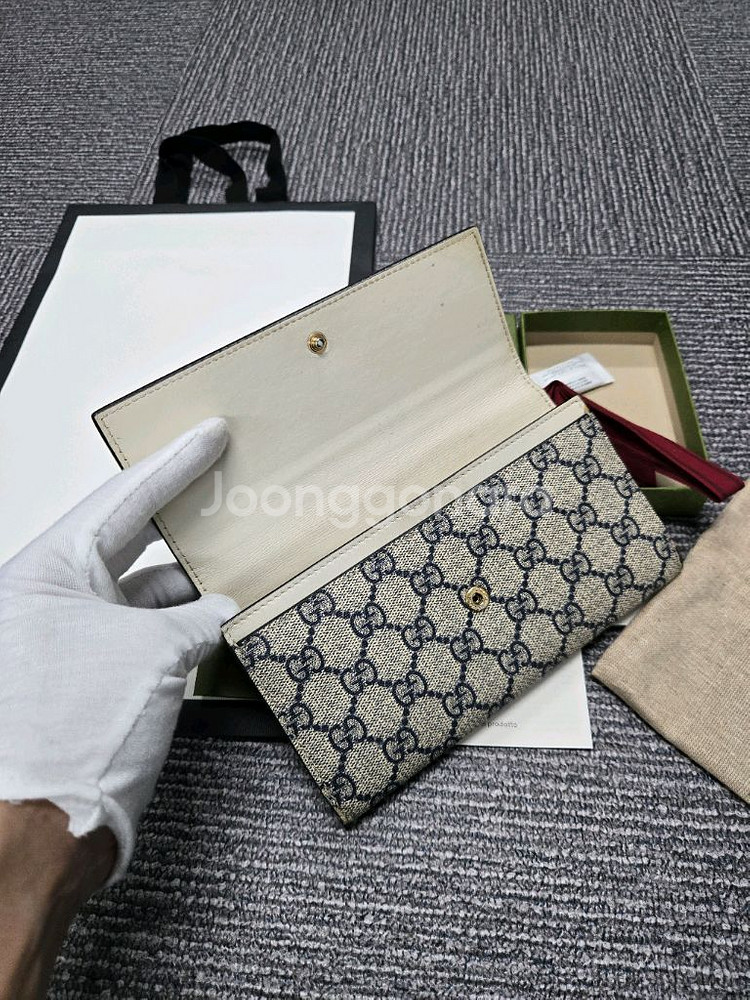 [A급][정품]구찌 에덴 플랩 장지갑--4