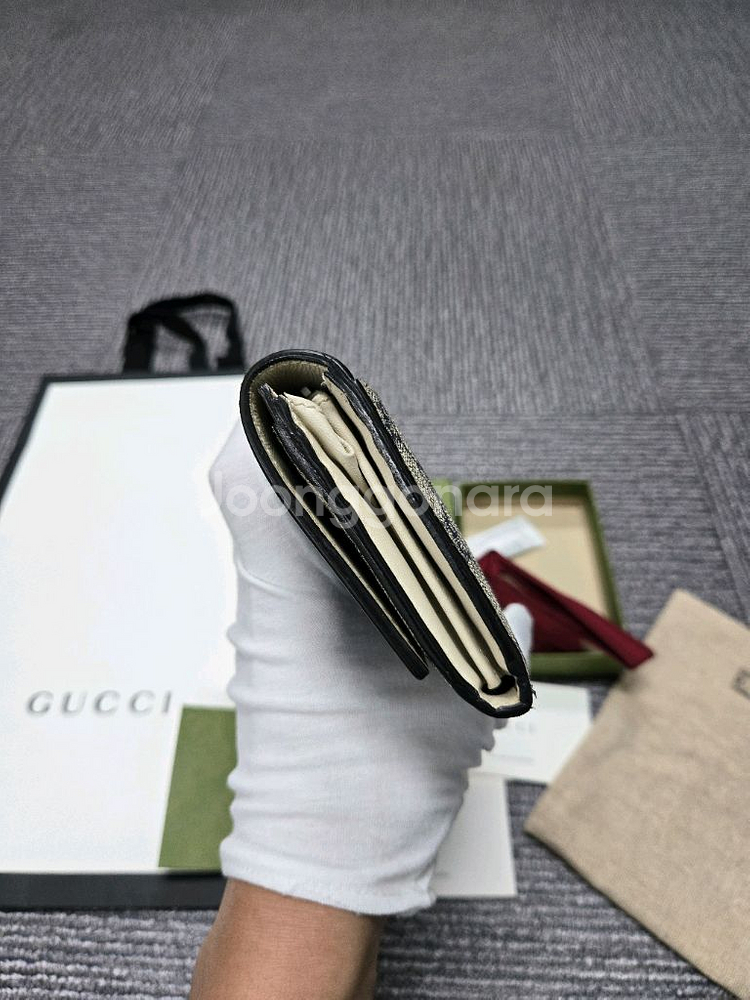 [A급][정품]구찌 에덴 플랩 장지갑--3