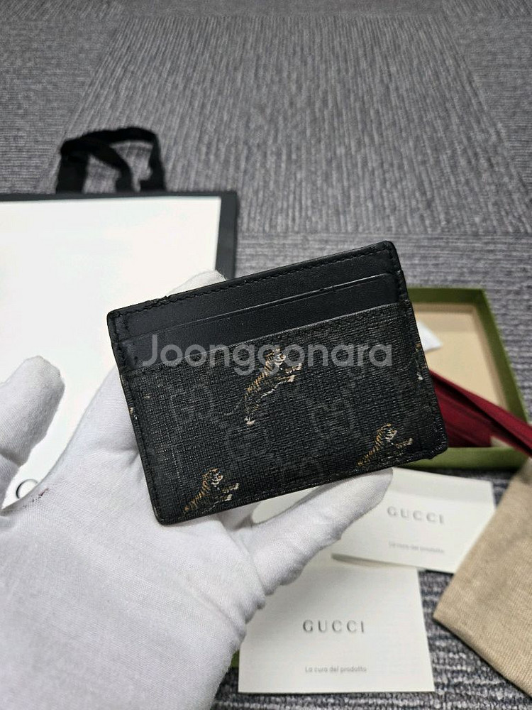 [A급][정품]구찌 점핑타이거 카드지갑--1